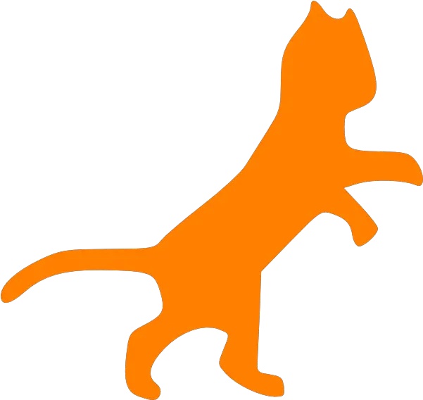 Cat Vector Free Library Png Files Cat Clip Art Orange Cat Png