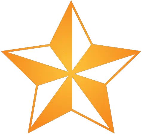 Transparent Png Svg Vector File Old School Tattoo Star Orange Star Png