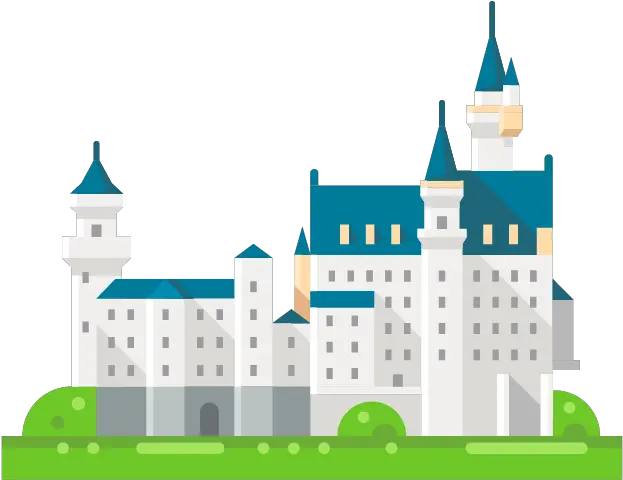 Online German Lessons With Skype Course Castelo De Neuschwanstein Desenho Png Skype Online Icon