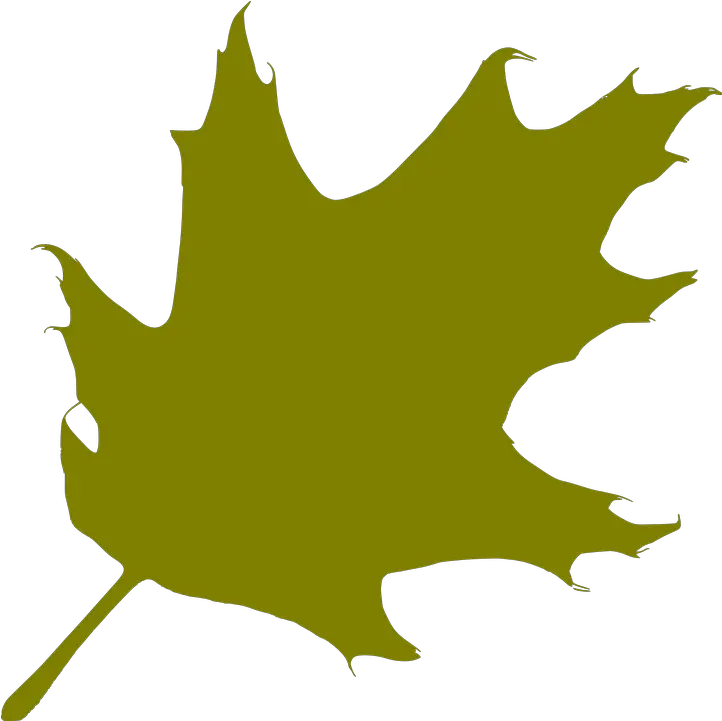 Leaf Silhouette Png Transparent Clipart Transparent Oak Leaves Silhouette Leaf Silhouette Png