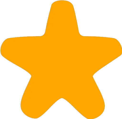 Orange Star 23 Icon Star Emoji Twitter Png Orange Star Png