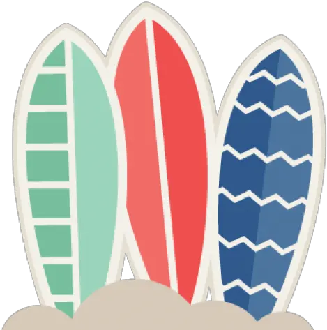 Download Hd Banner Free Library Cool Clipart Surfboard Surf Board Drawing 2 Png Banner Clipart Transparent Background