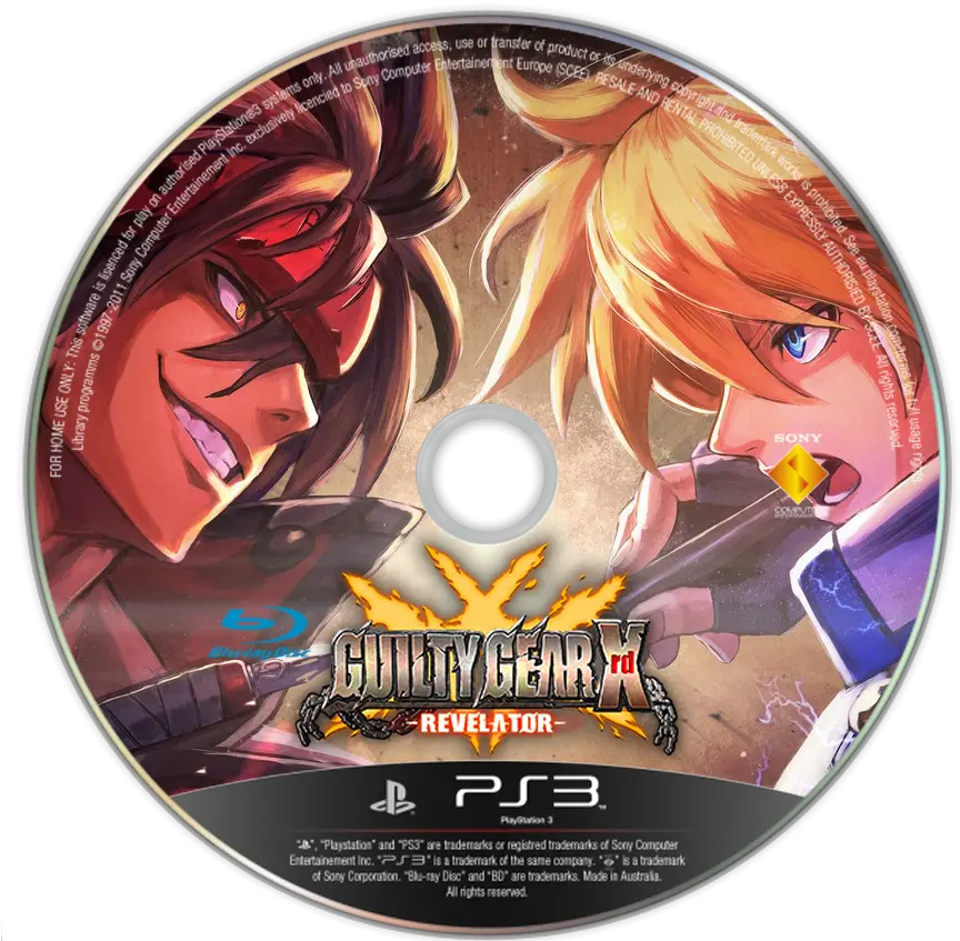 Revelator Details Guilty Gear Xrd Disc Png Guilty Gear Xrd Logo