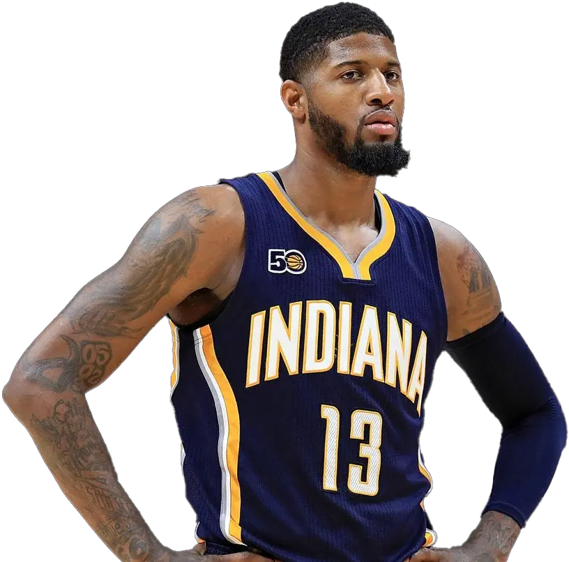 Download Paul George Png Transparent Paul George Indiana Jersey Paul George Png