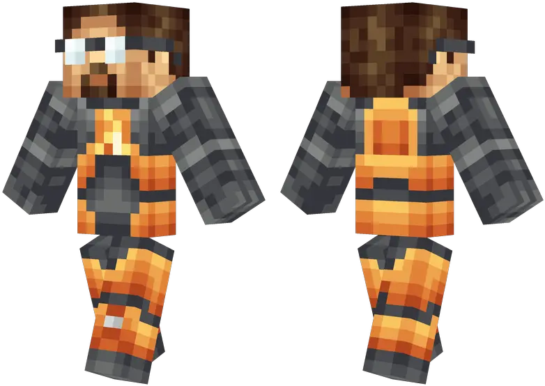 Minecraft Skins Cool Green Png Image Gordon Freeman Minecraft Skin Gordon Freeman Png