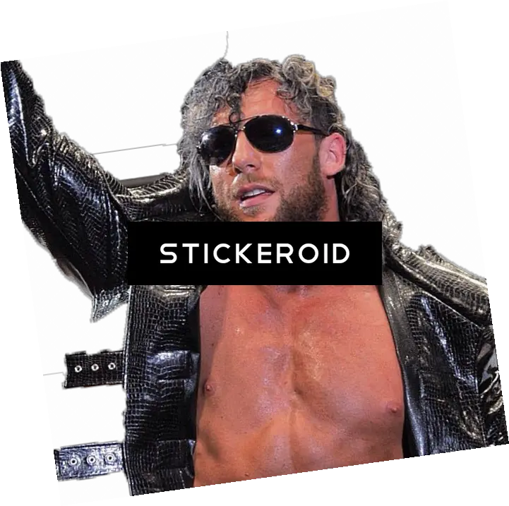 Download Kenny Omega Wwe Leather Jacket Full Size Png For Men Kenny Omega Logo