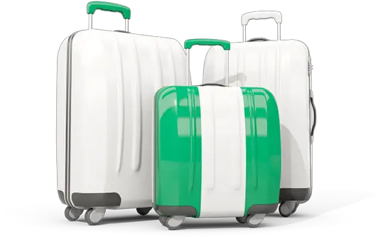 Luggage With Flag Baggage Png Travel Icon Nigeria