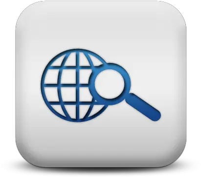 Vehicle Search 2 Matte Blue And White Square Icon Search Png Android Search Icon