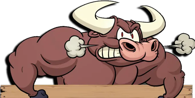 Download Funny Cartoon Bull Full Size Png Image Pngkit Funny Bull Bull Transparent