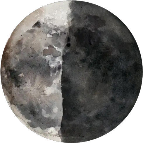 The Wisdom Of Moons Cycle A Transparent Third Quarter Moon Png Moon Phase Png