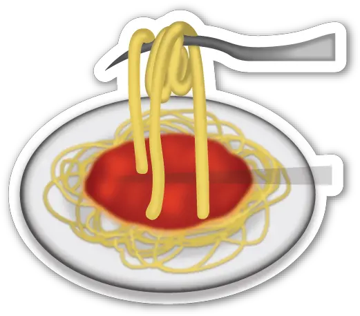 Spaghetti Emojistickerscom Adesivos Sticker Emoji Spaghetti Png Knife Emoji Png