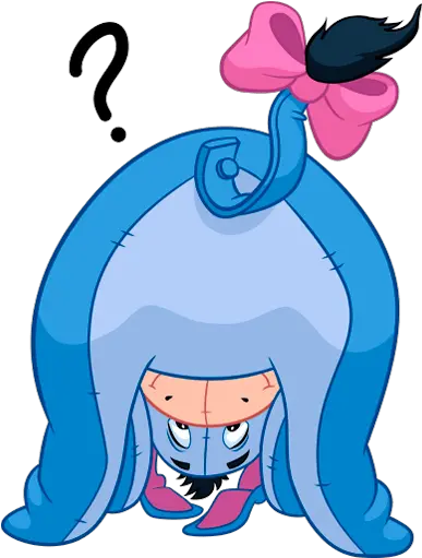 Vk Sticker 3 From Collection Eeyore Download For Free Eeyore Sticker Whatsapp Png Eeyore Png