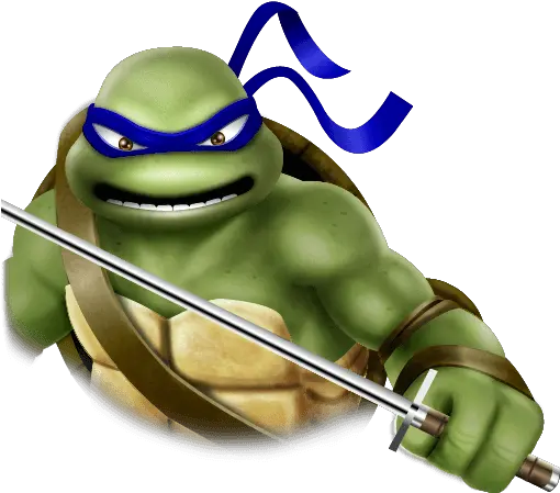 Leonardo Teenage Mutant Ninja Turtle Face Png Ninja Turtles Png