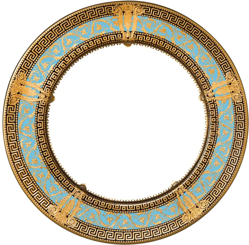 Haviland Salon Murat Blue Dinner Plate Price 33500 In Dinner Plate Png Dinner Plate Png