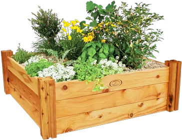 Heritage Timber Raised Garden Bed Raised Timber Garden Bed Bunnings Png Flower Bed Png