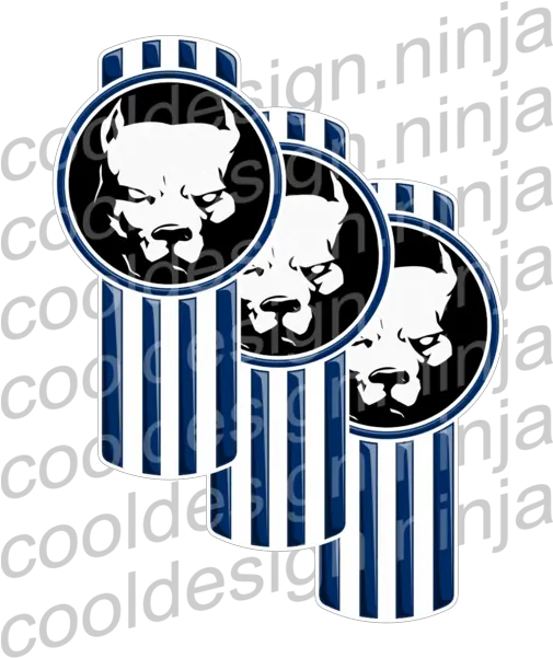 Pitbull Kenworth Emblem Skin 3 Pack U2013 Cool Design Ninja Pitbull Png Pitbull Logo