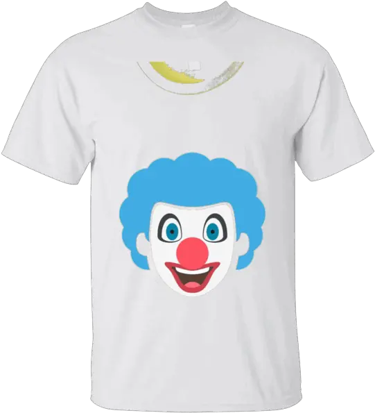 Clown Emoji T Shirt Red Nose Painted Face Happy Smile Cartoon Png Clown Emoji Png