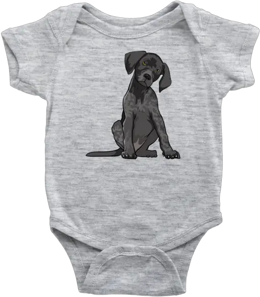 German Shorthaired Pointer Dog Baby Romper Bodysuit Funny Lover Gifts 9169 Dont Kiss My Baby Png Funny Dog Png