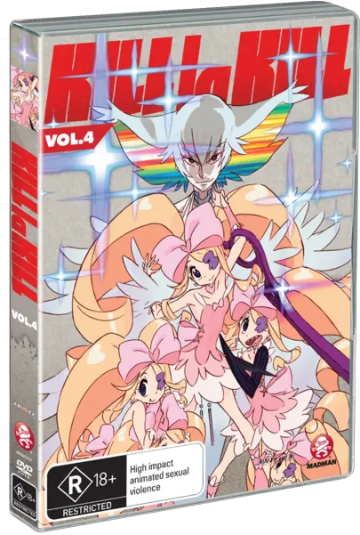 Dvd Review Kill La Volume 4 2014 Mondo Cool Kill La Kill Australia Png Kill La Kill Png