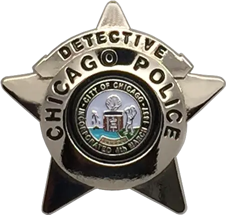 Chicago Police Patrolman Badge Lapel Solid Png Chicago Police Logos