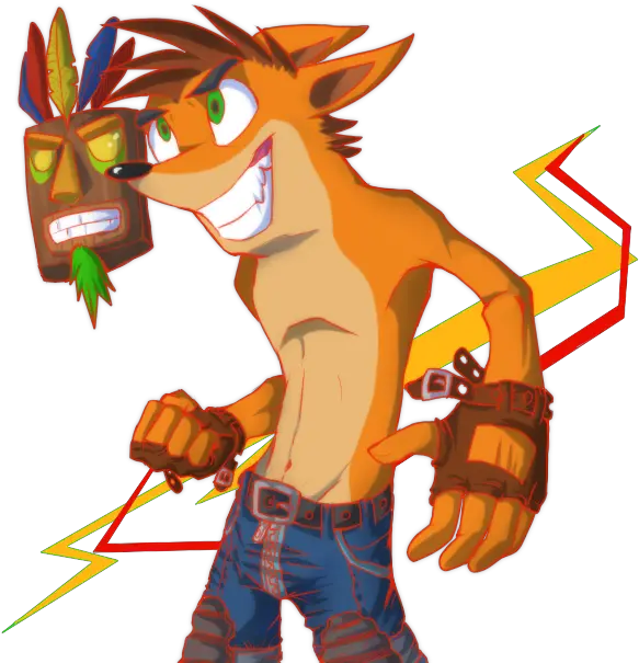 Crash By Gcoyote U2013 Crashy News Anime Crash Bandicoot Fan Art Png Crash Bandicoot Woah Png