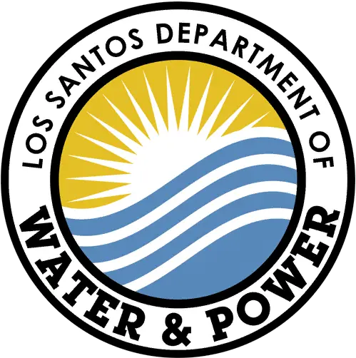 Los Santos Department Of Water Power Circle Png Gta V Logo Png