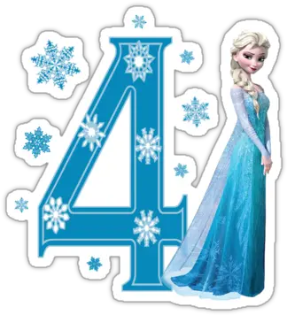 Sticker375x360u2 2png Frozen Theme Party Frozen Cake Topper Printable Free Elsa Frozen Png