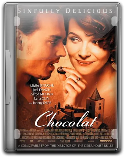 Chocolat V3 Icon English Movies 3 Iconset Danzakuduro Poster Film Drama Romance Png Fable Icon