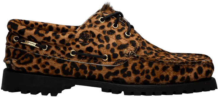 Supreme X 3 Eye Classic Lug U0027cheetah Printu0027 Sneakers Png Cheetah Print Png