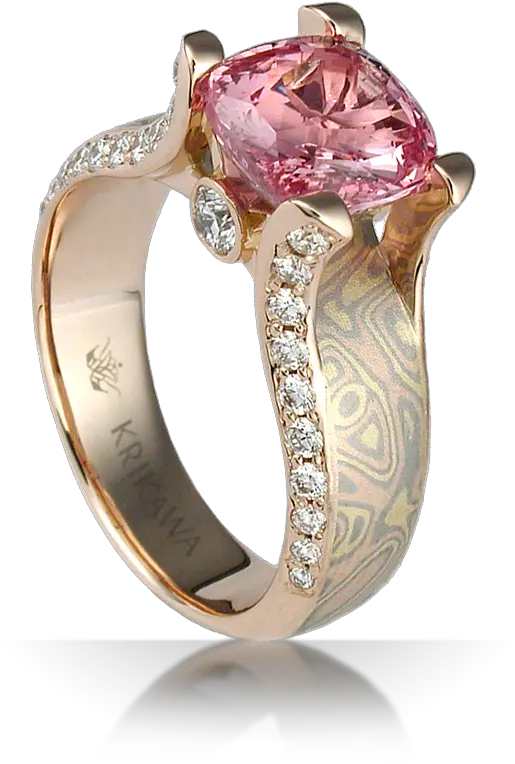 Mokume Gane Rings Alternative Luxury Wood Grain Wedding Bands Ring Png Wedding Ring Png