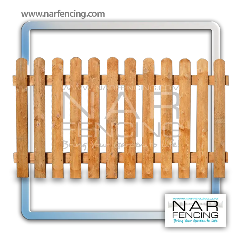 Picket Panels 6inches X 6 Inches X 6 Ft Concrete Post Png Wooden Fence Png