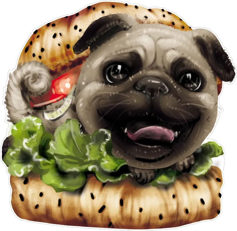 Pug Transparent Png Image Kawaii Imagenes De Pugs Pug Transparent Background