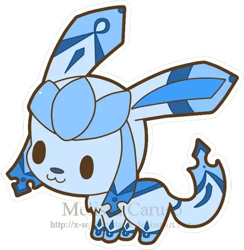 Squishy Glaceon By X Squishystarx Pokemon Gif Pokemon Glaceon Pokemon Gif Transsparent Png Glaceon Transparent