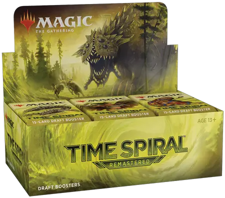 Products Magic The Gathering Time Spiral Remastered Draft Booster Box Png Lord Of The Rings Conquest Steam Icon