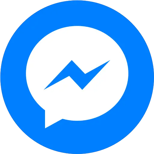 Chat Messenger Calling Chatting Icon Round Facebook Messenger Icon Png Chat Icon Png