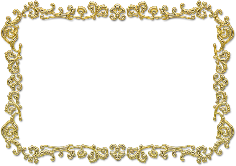 Gold Photo Frame Png Transparent Rectangle Photo Frame Png Frame Png Transparent