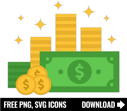 Free Money Dollar Icon Symbol Png Svg Download Amazon App Icon Black And White Money Bags Icon