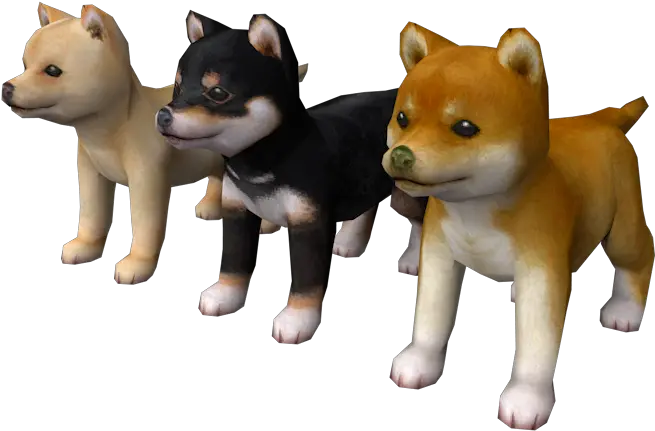 Ds Dsi Nintendogs Shiba Inu The Models Resource Shiba Inu Png Shiba Inu Png