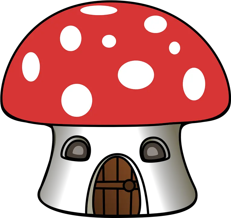 Mushroom House Cartoon Cartoon Mushroom House Png House Cartoon Png