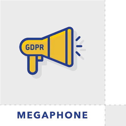 Free Gdpr Vector Icons Png Svg U0026 Ai Format Pafey Sign Megaphone Icon Png