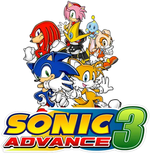 Sonic Advance 3 Logo Png