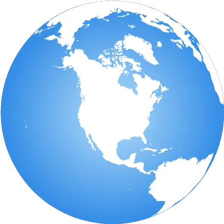 North America Centered Earth Globe Globe North And South Pole Png North America Png