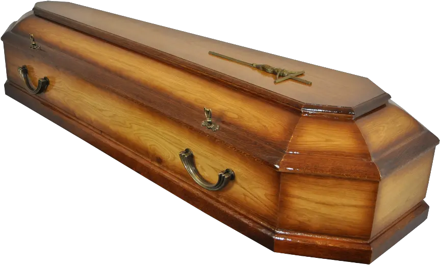 Download Spanish Shaded Oak Coffin Plywood Full Size Png Solid Coffin Png