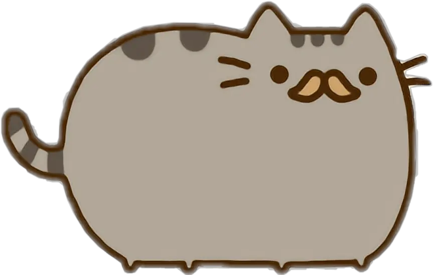 Freetoedit Scmustache 311869373030211 By Morenojelaena Pusheen Haters Gonna Hate Png Cat Icon Ico