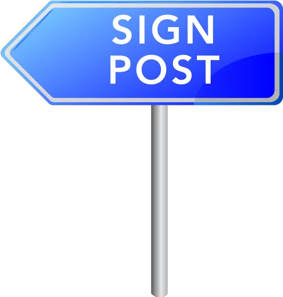 Post Traffic Sign Transparent Png