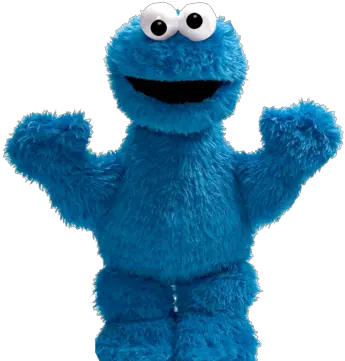 Cookie Monster Cookie Monster Plush Transparent Png Cookie Monster Png