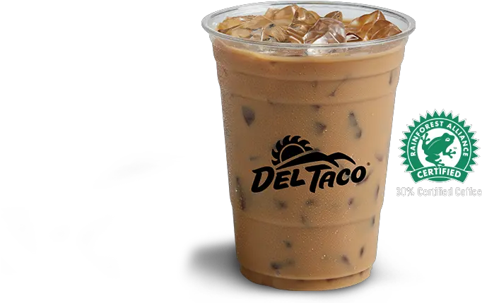 Del Taco Food Drinks Del Taco Iced Coffee Png Ice Coffee Png