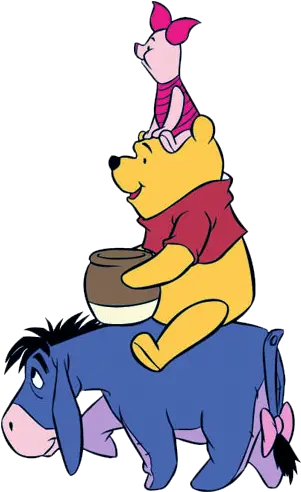 Download Hd Winnie The Pooh Clipart Eeyore Winnie The Pooh Winnie The Pooh And Eeyore Png Eeyore Transparent