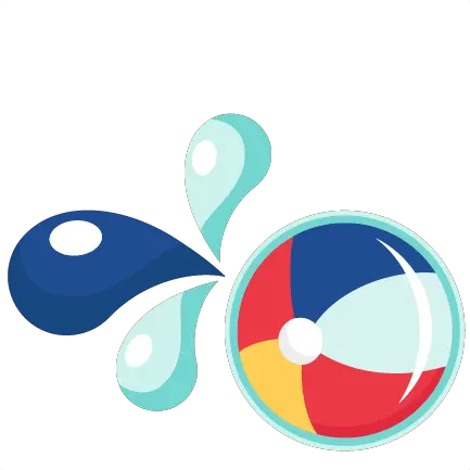 Balls Clipart Party Transparent Free For Pool Party Vector Png Beach Balls Png