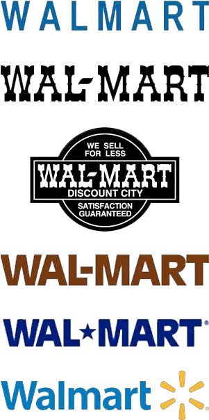 Good Bye Wal Walmart Logo Through The Years Png Walmart Logo Png